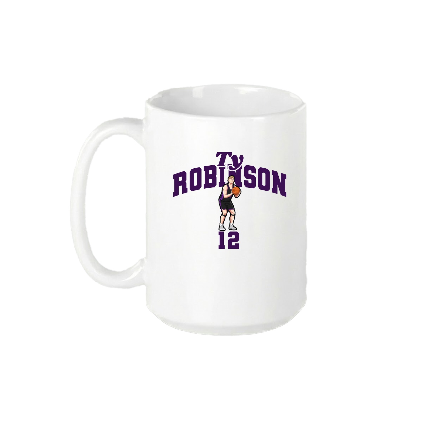 15oz Coffee Mug — Signature Arch in White