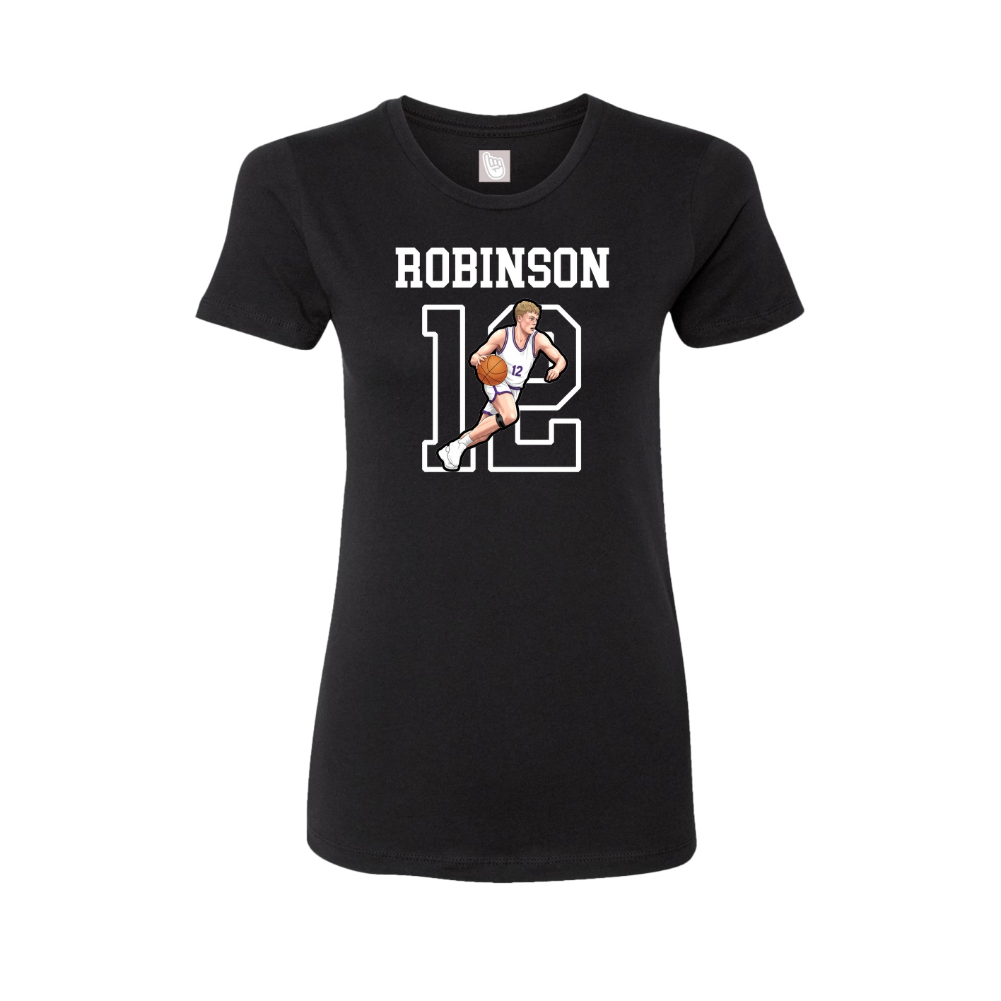 Fitted Women's Tee — Shirsey in Black
