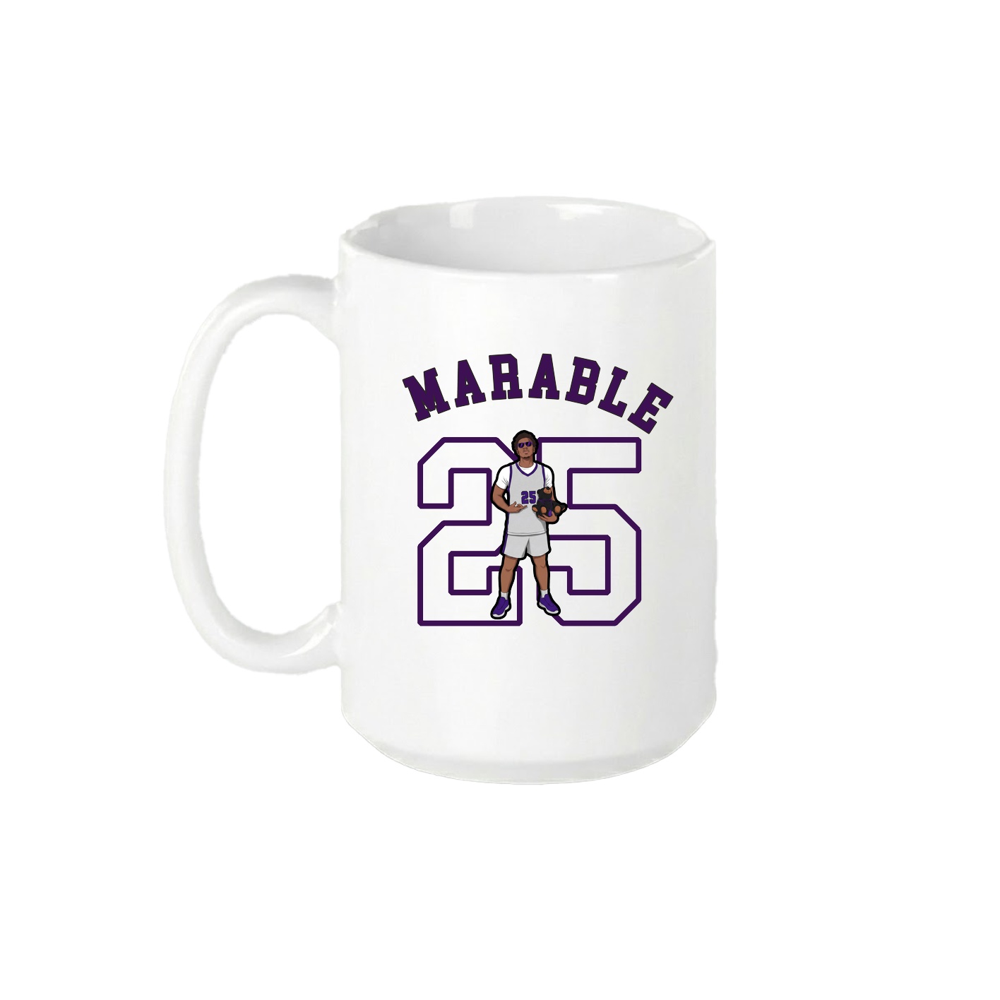 15oz Coffee Mug — Shirsey Arch in White