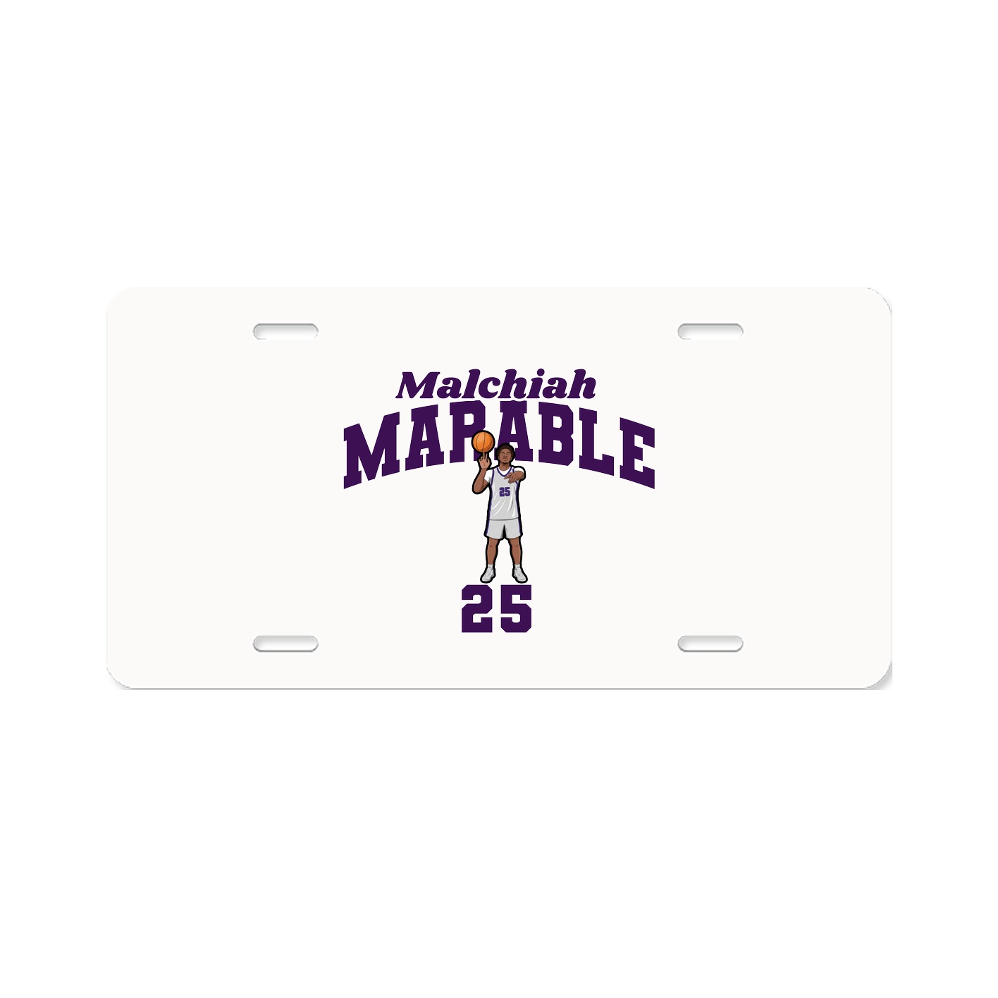 License Plate — Signature Arch in Classic