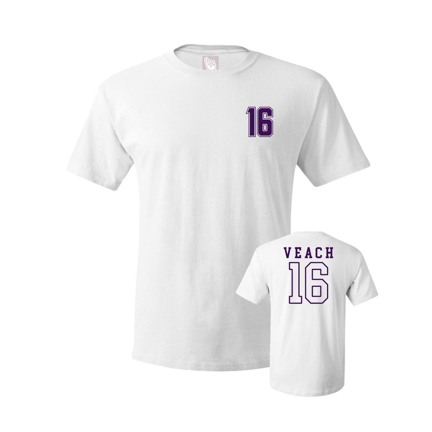 Tee — Chest Back in White