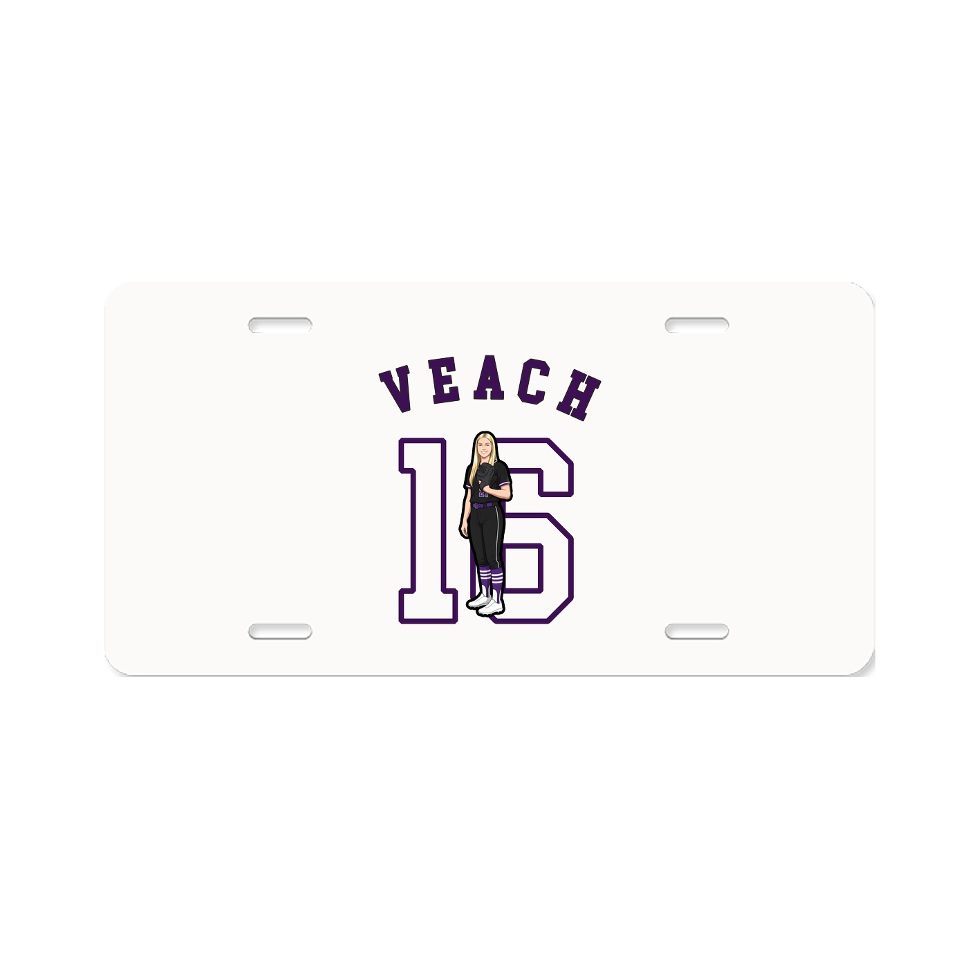 License Plate — Shirsey Arch in Classic