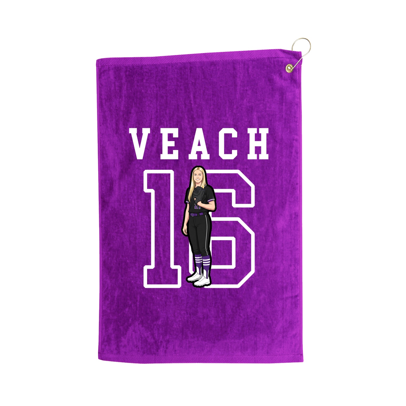 Golf Towel — Shirsey in Purple