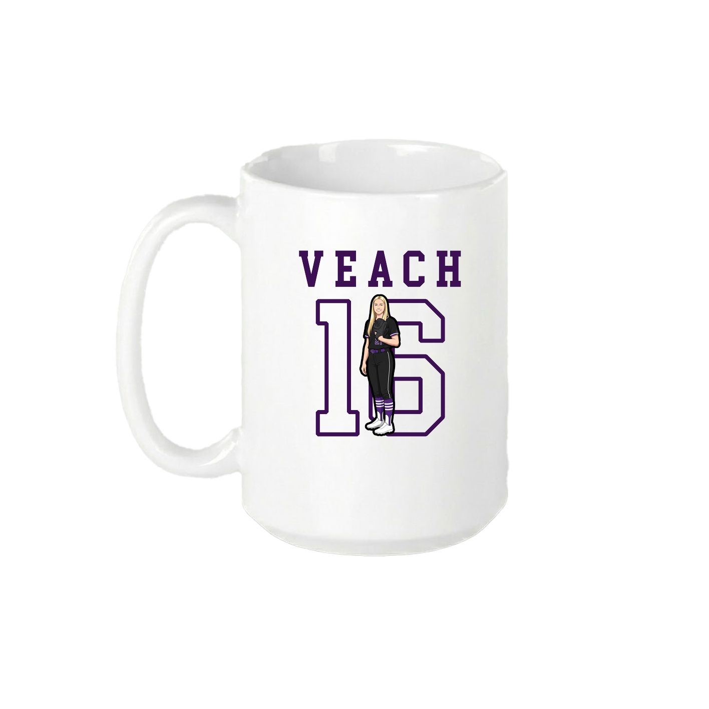 15oz Coffee Mug — Shirsey in White