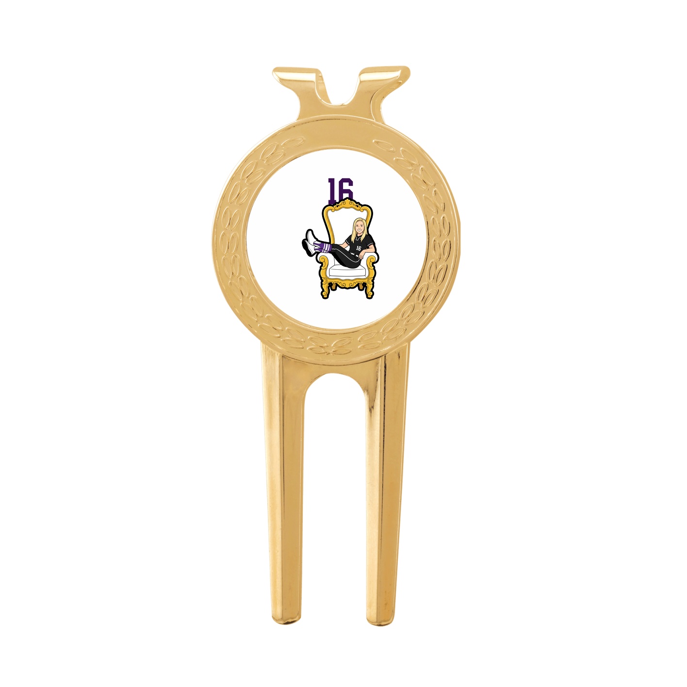 Divot Tool with Ball Marker — Number Top in Classic