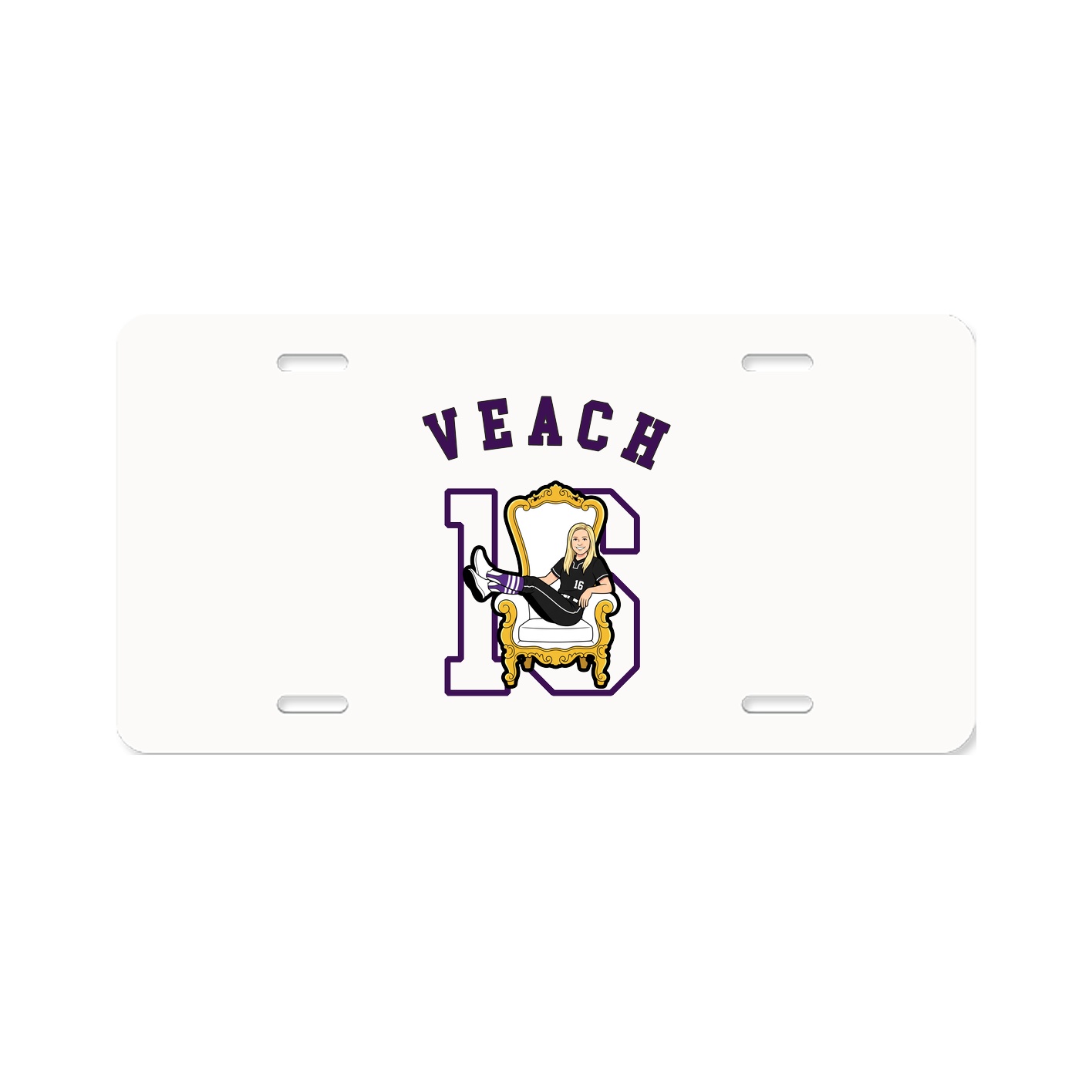 License Plate — Shirsey Arch in Classic