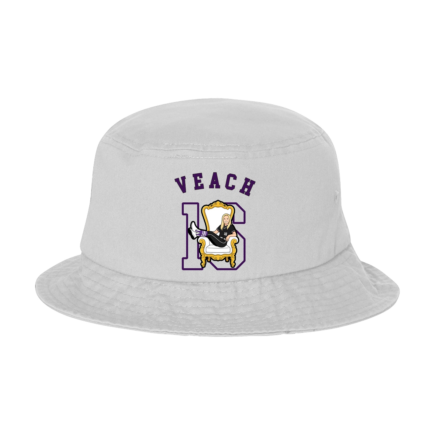 Bucket Cap — Shirsey Arch in White