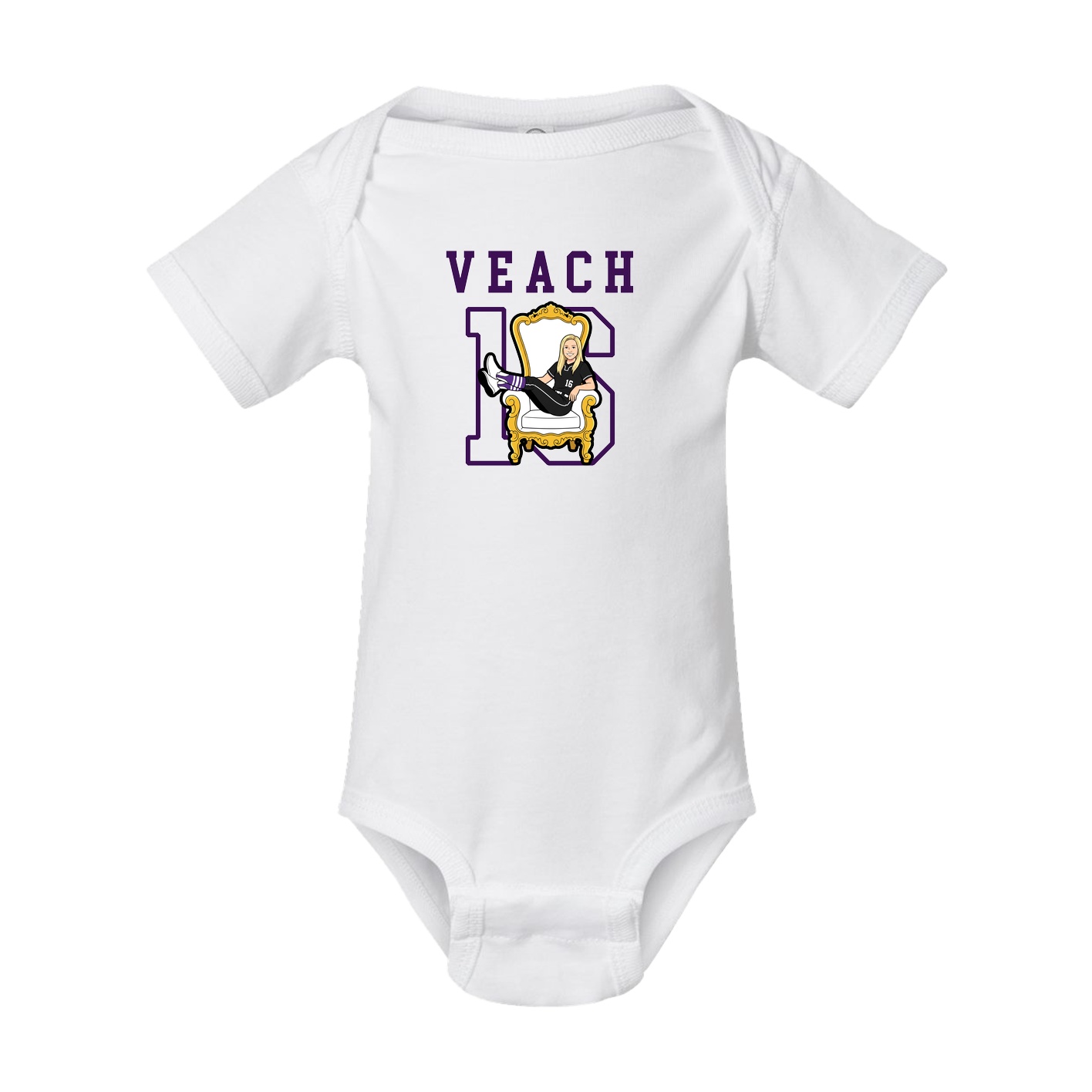 Baby Onesie — Shirsey in White