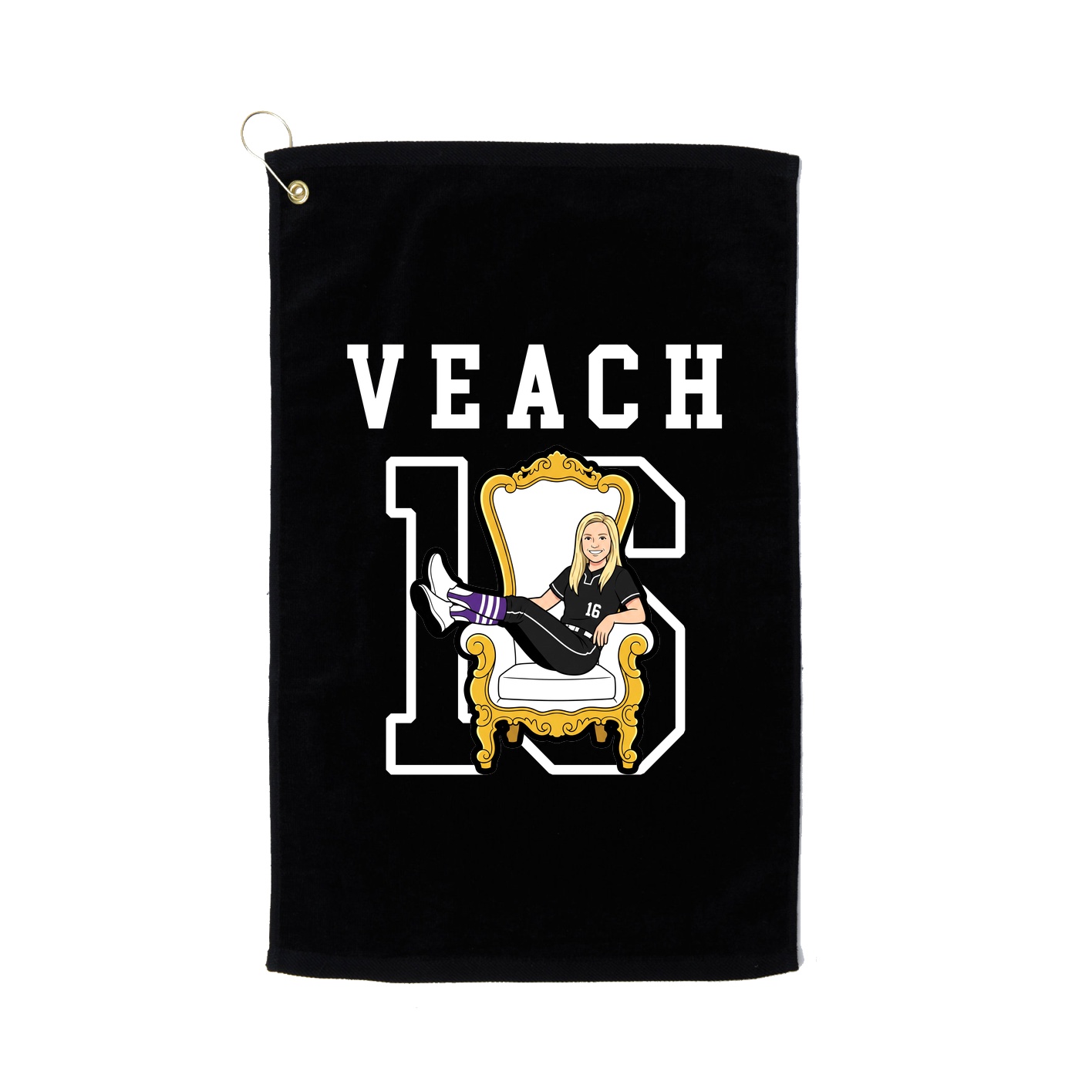 Golf Towel — Shirsey in Black
