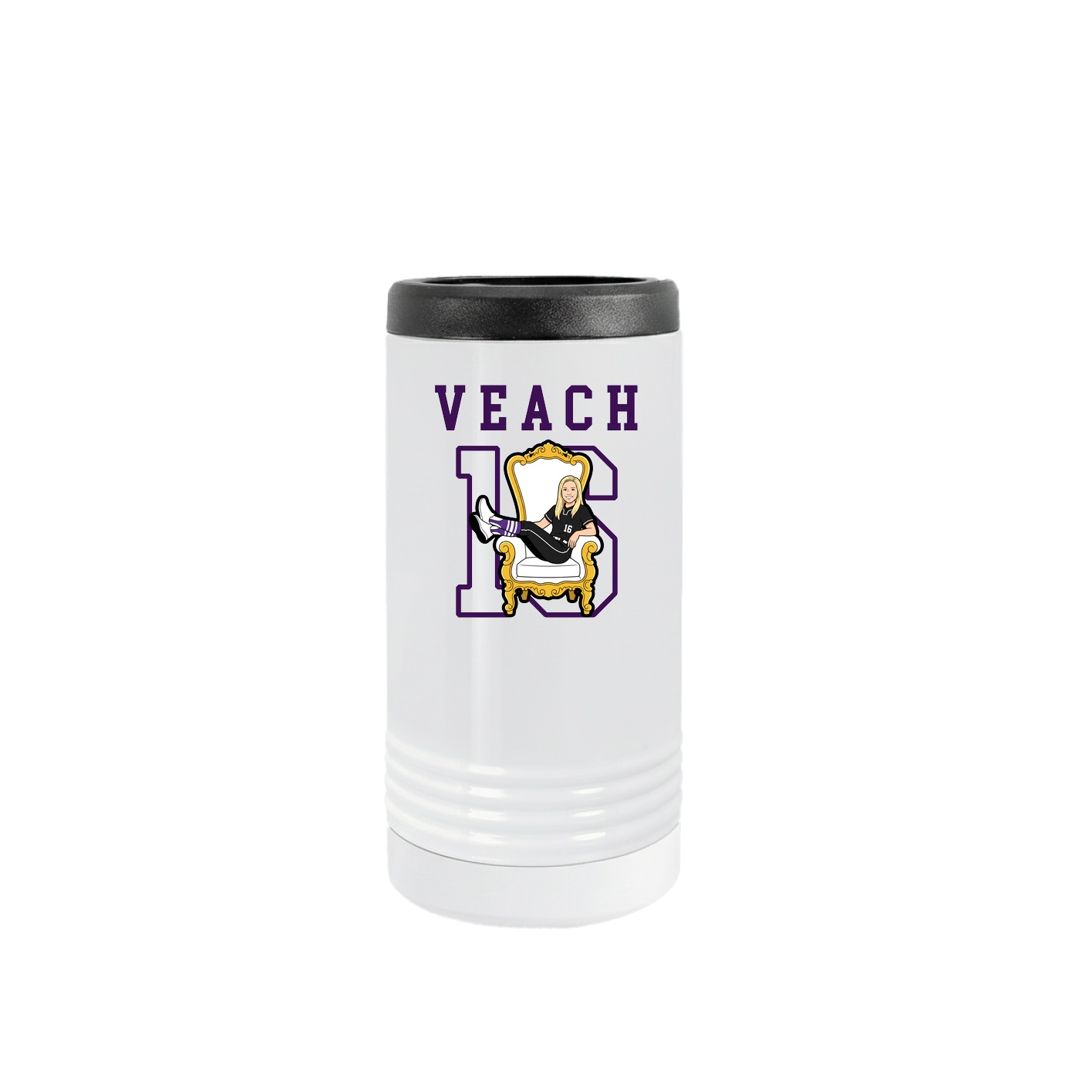 Slim Beverage Holder — Shirsey in White