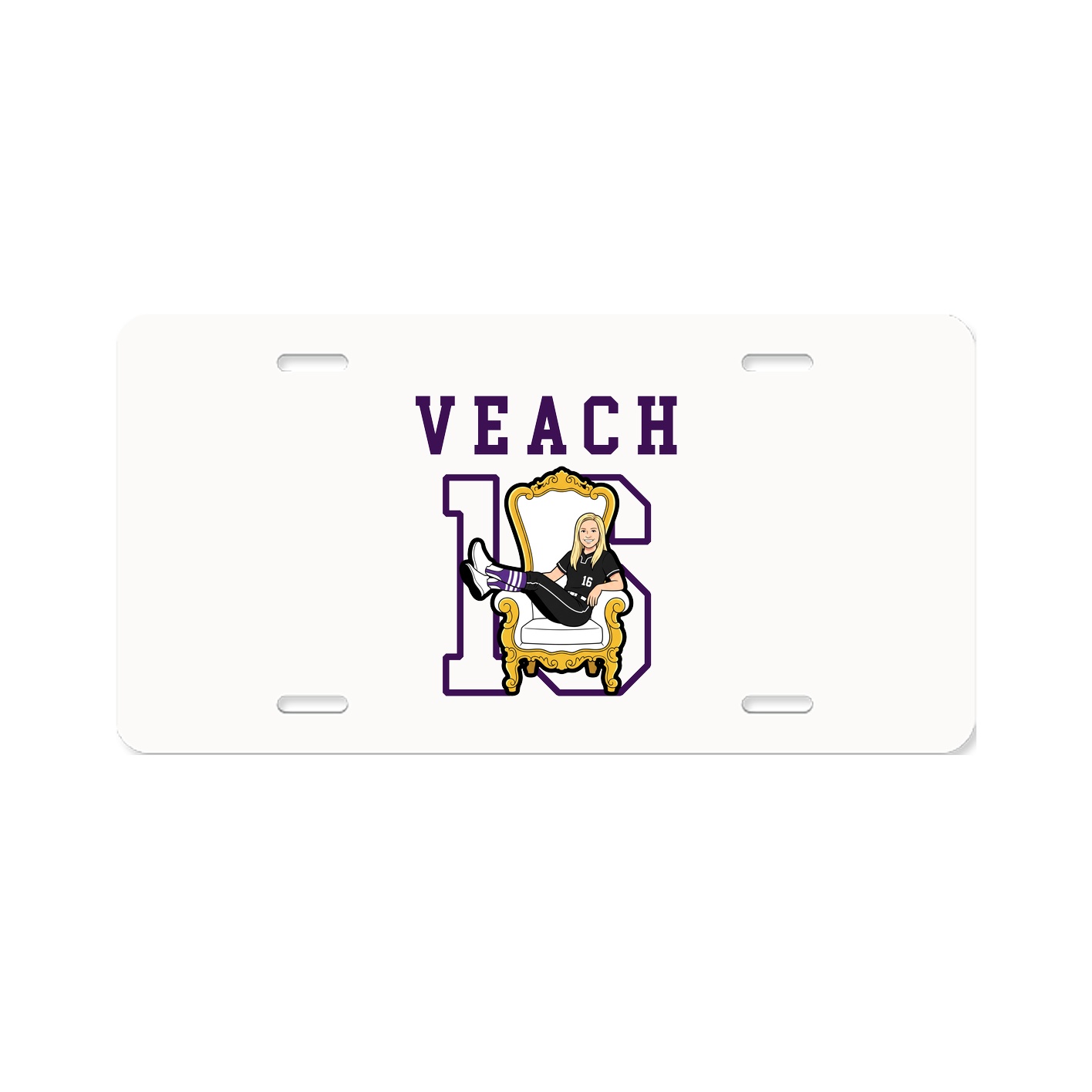License Plate — Shirsey in Classic
