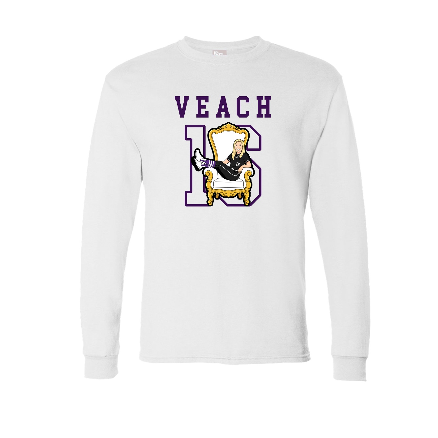 Long Sleeve Tee — Shirsey in White