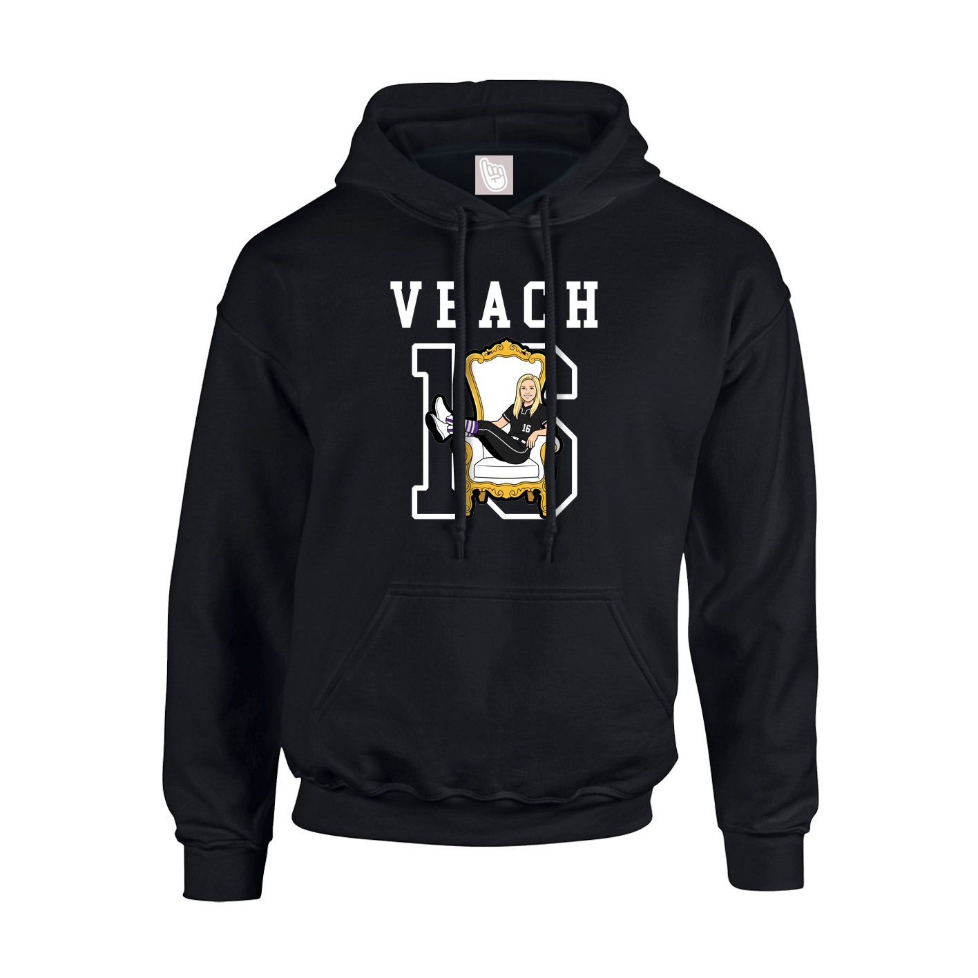 Youth Hoodie — Shirsey in Black