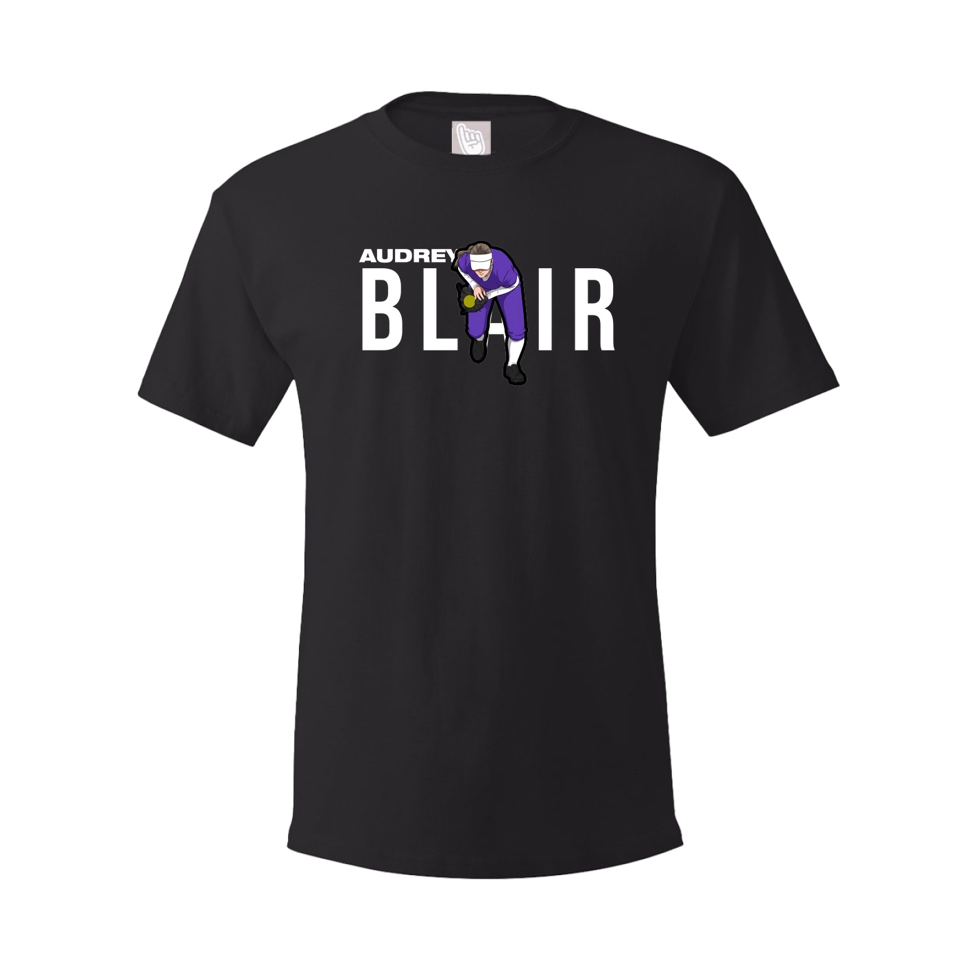 Youth Tee — Player Name in Black