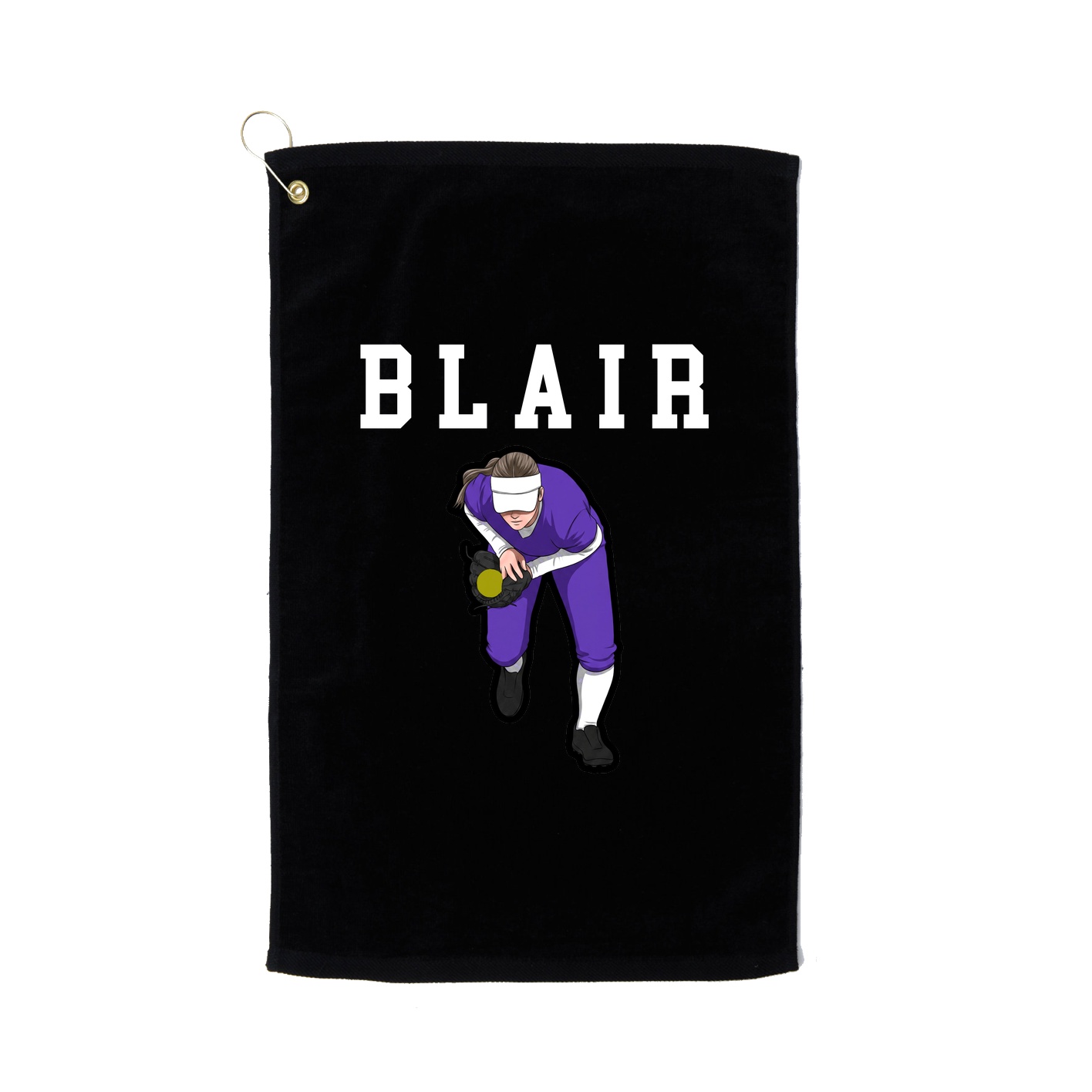 Golf Towel — Shirsey in Black