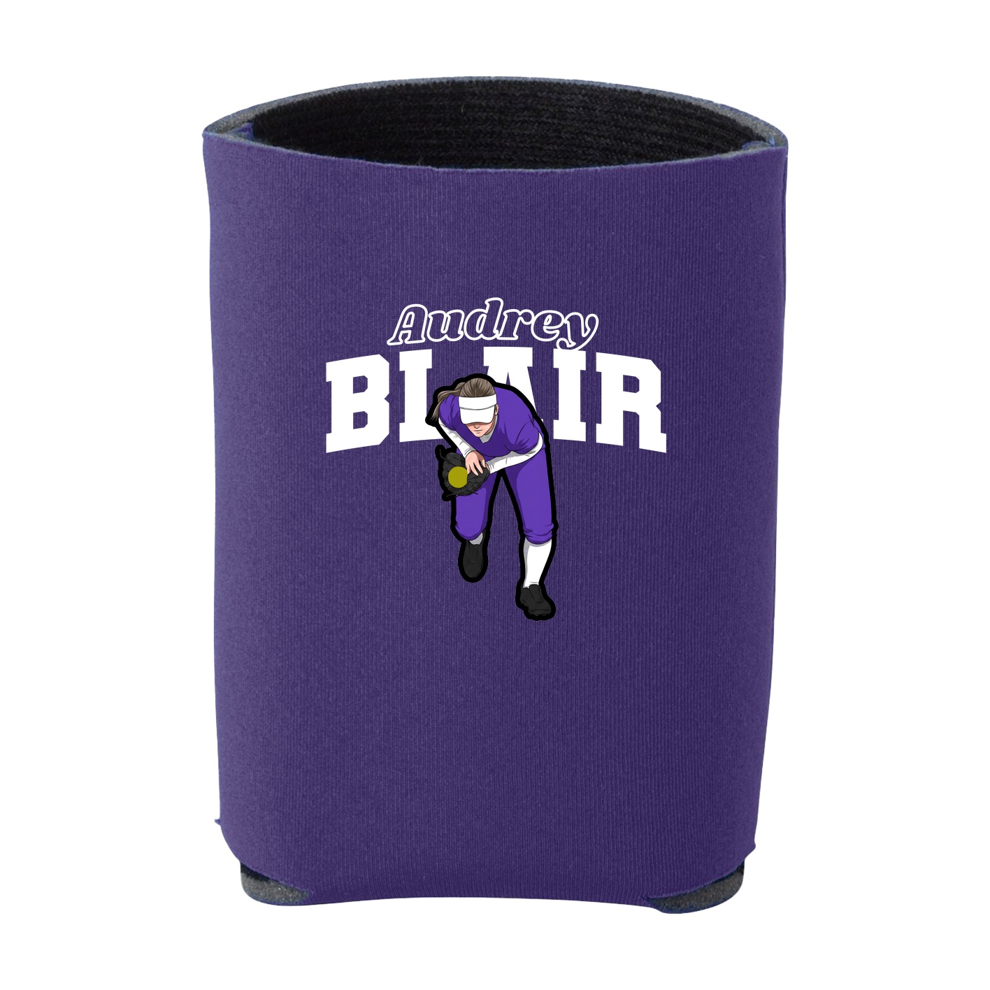 Can Holder — Name Arch in Purple