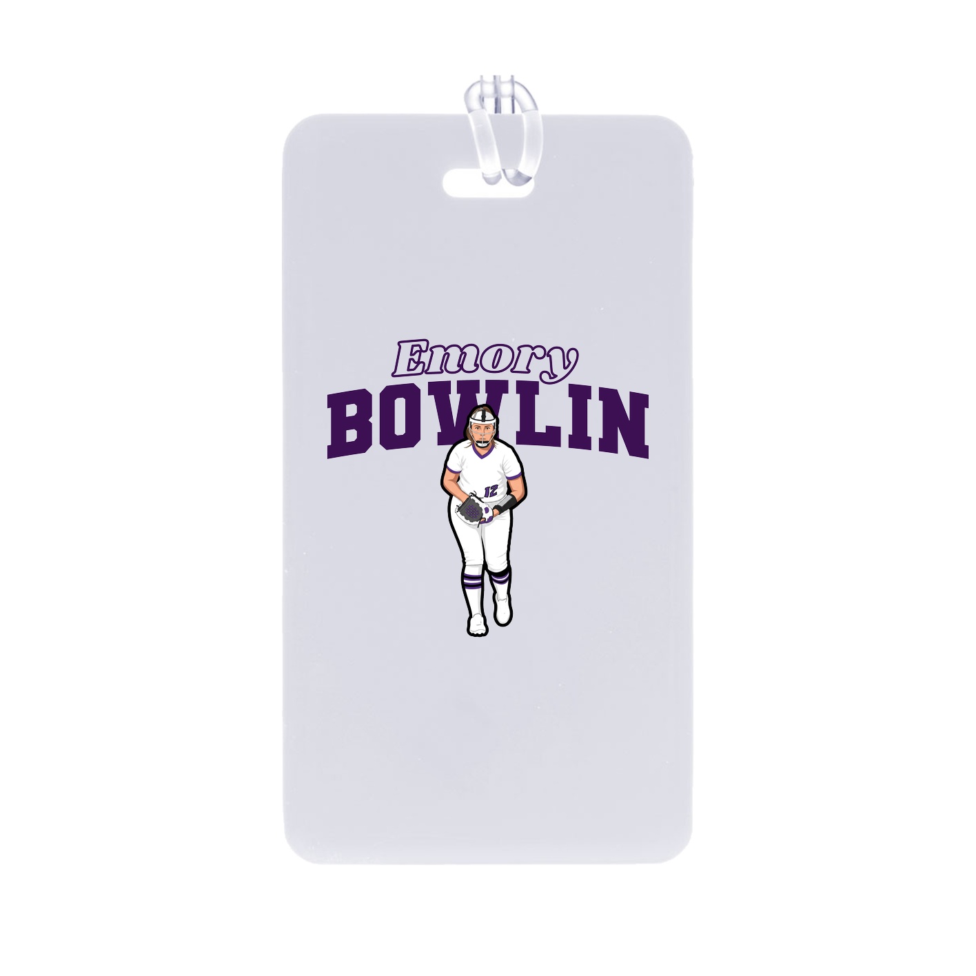 Bag Tag — Name Arch in Classic
