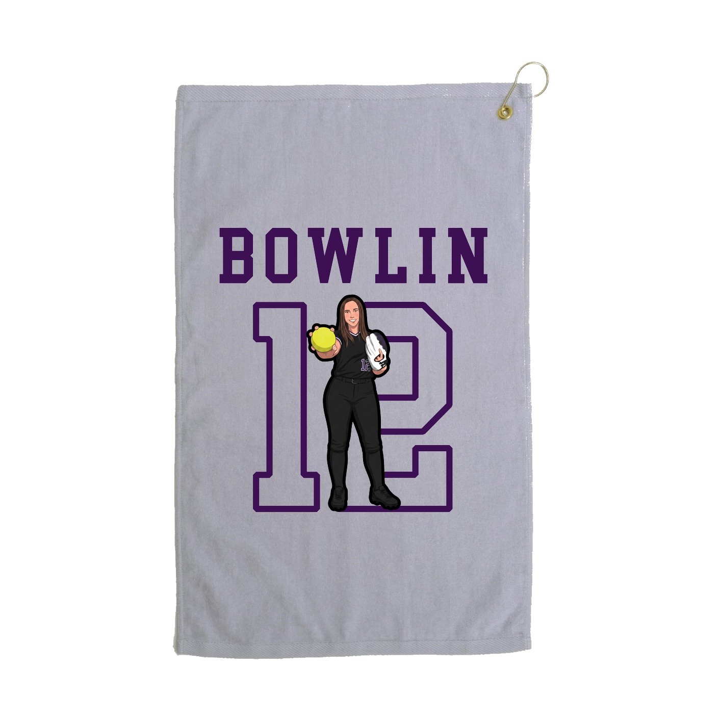 Golf Towel — Shirsey in Grey