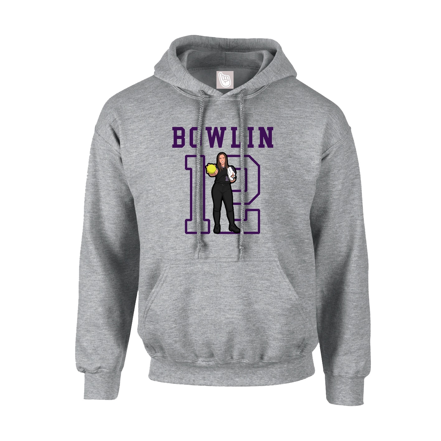 Hoodie — Shirsey in Grey