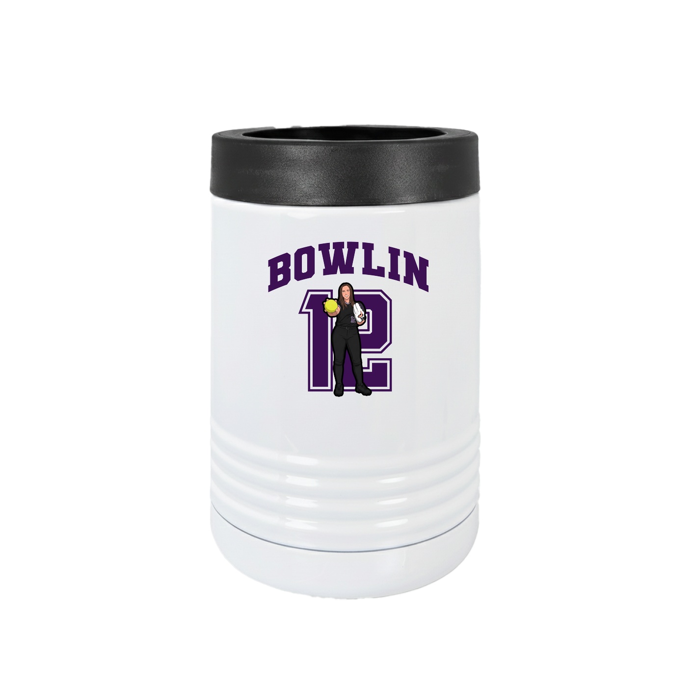 Beverage Holder — Number in White