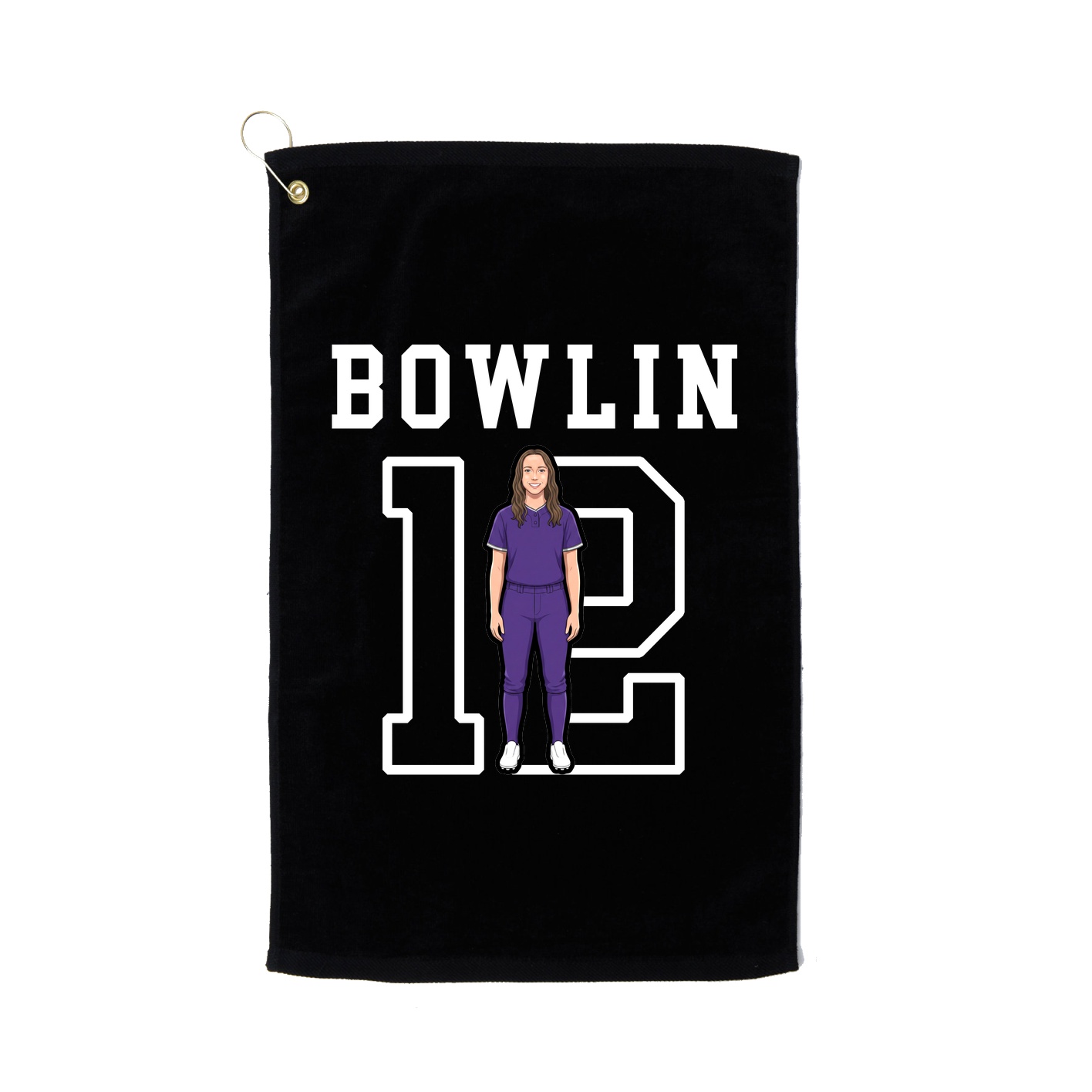 Golf Towel — Shirsey in Black