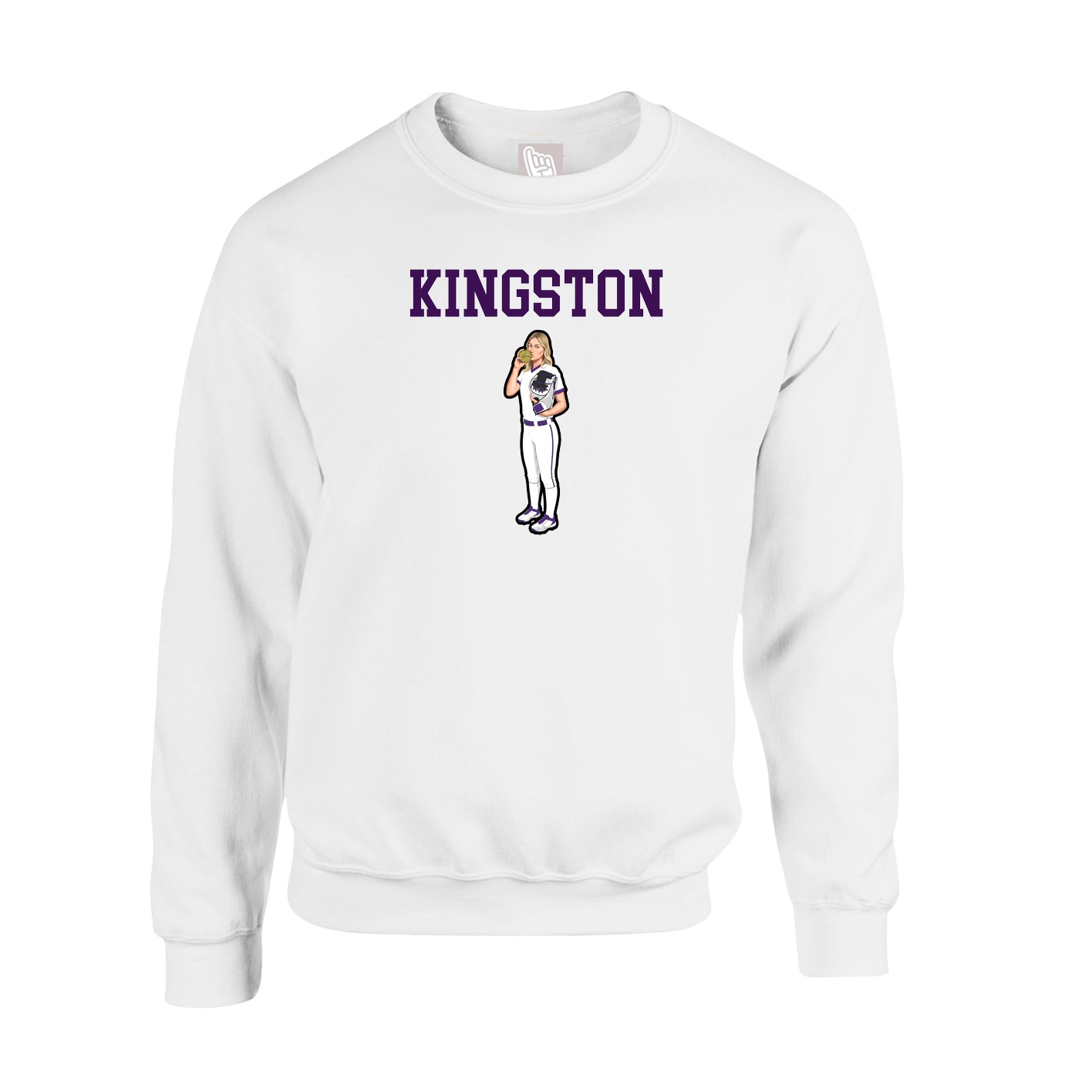Fleece Crew — Shirsey in White