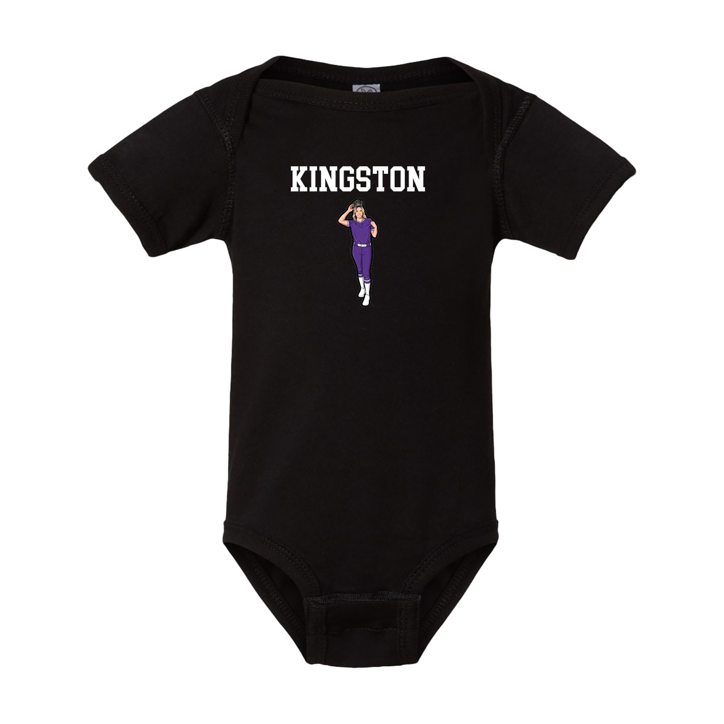 Baby Onesie — Shirsey in Black