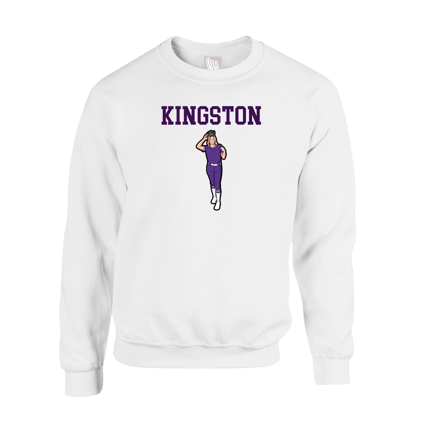 Fleece Crew — Shirsey in White