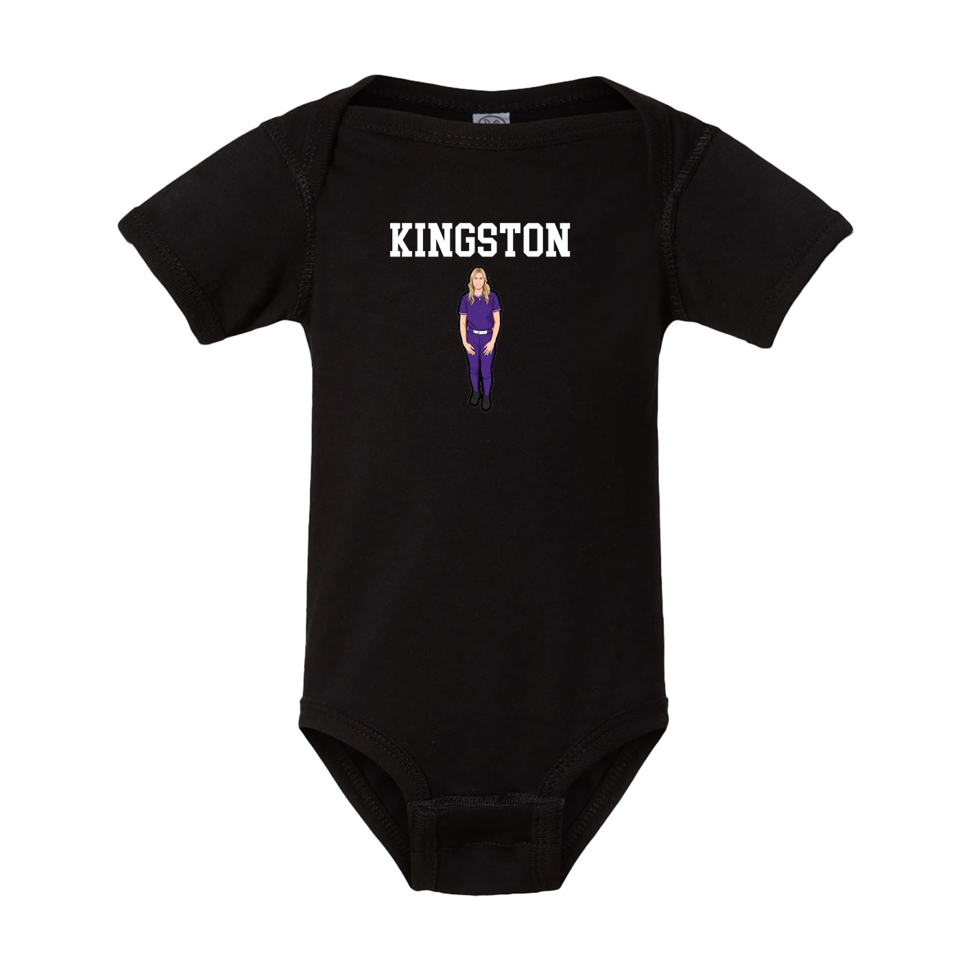 Baby Onesie — Shirsey in Black
