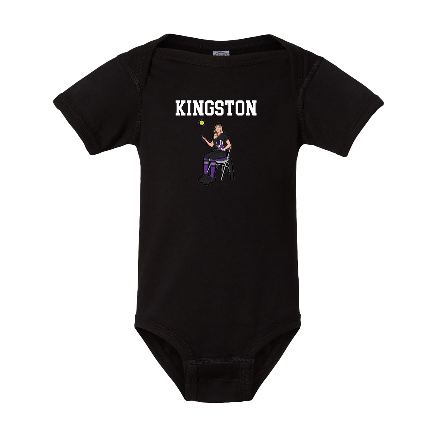 Baby Onesie — Shirsey in Black