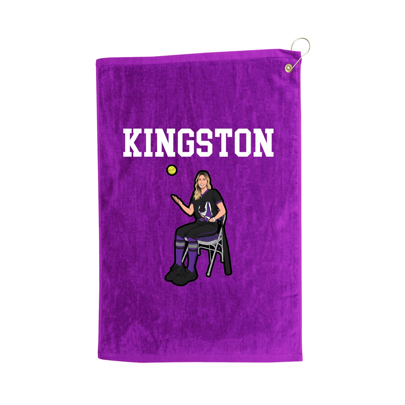 Golf Towel — Shirsey in Purple