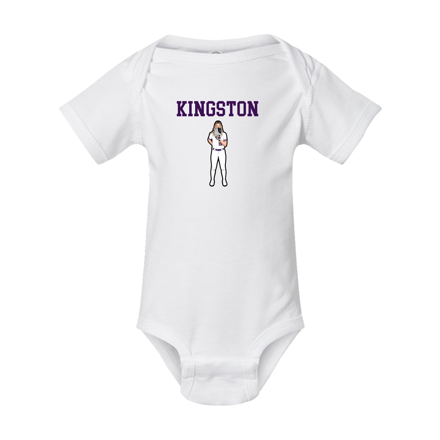 Baby Onesie — Shirsey in White