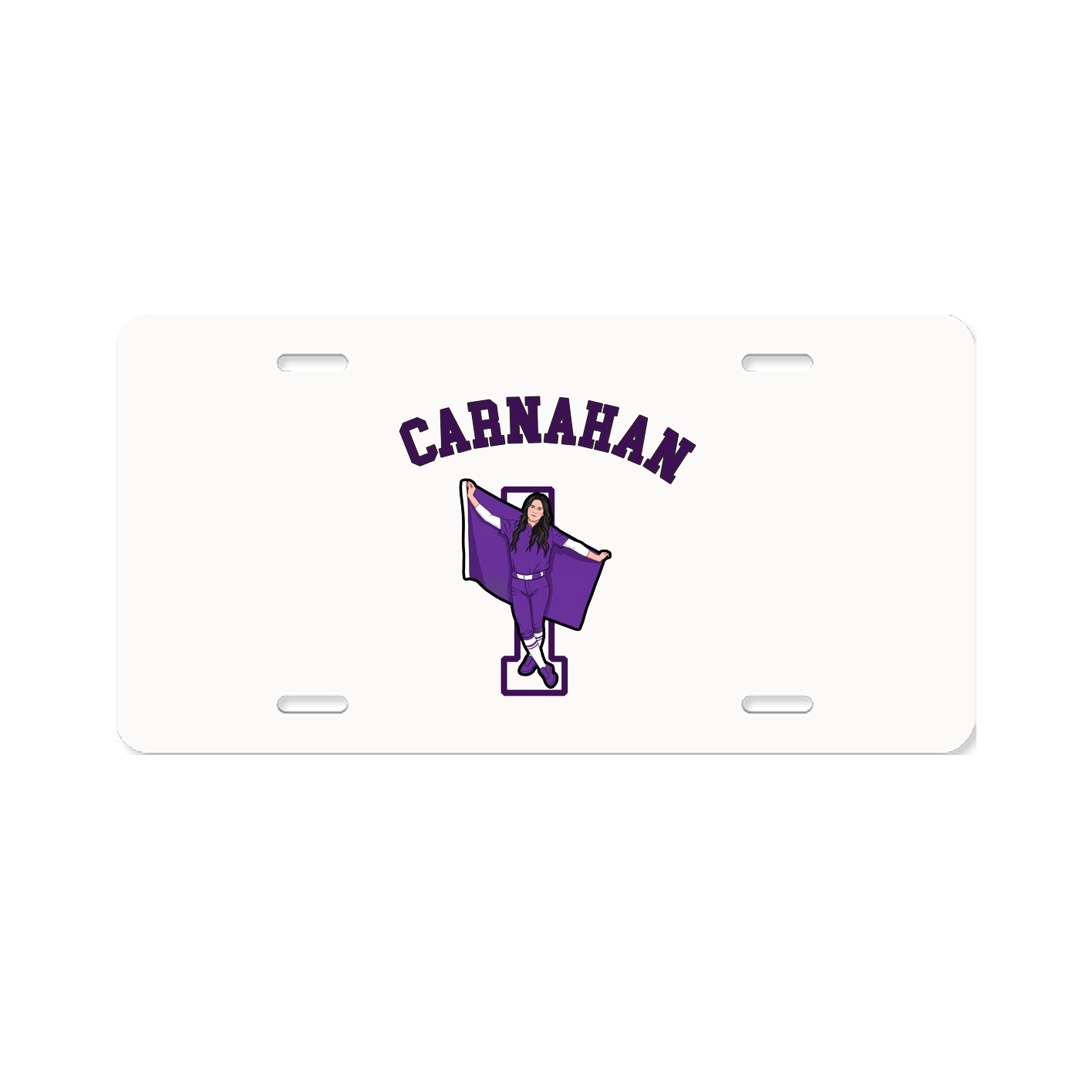 License Plate — Shirsey Arch in Classic