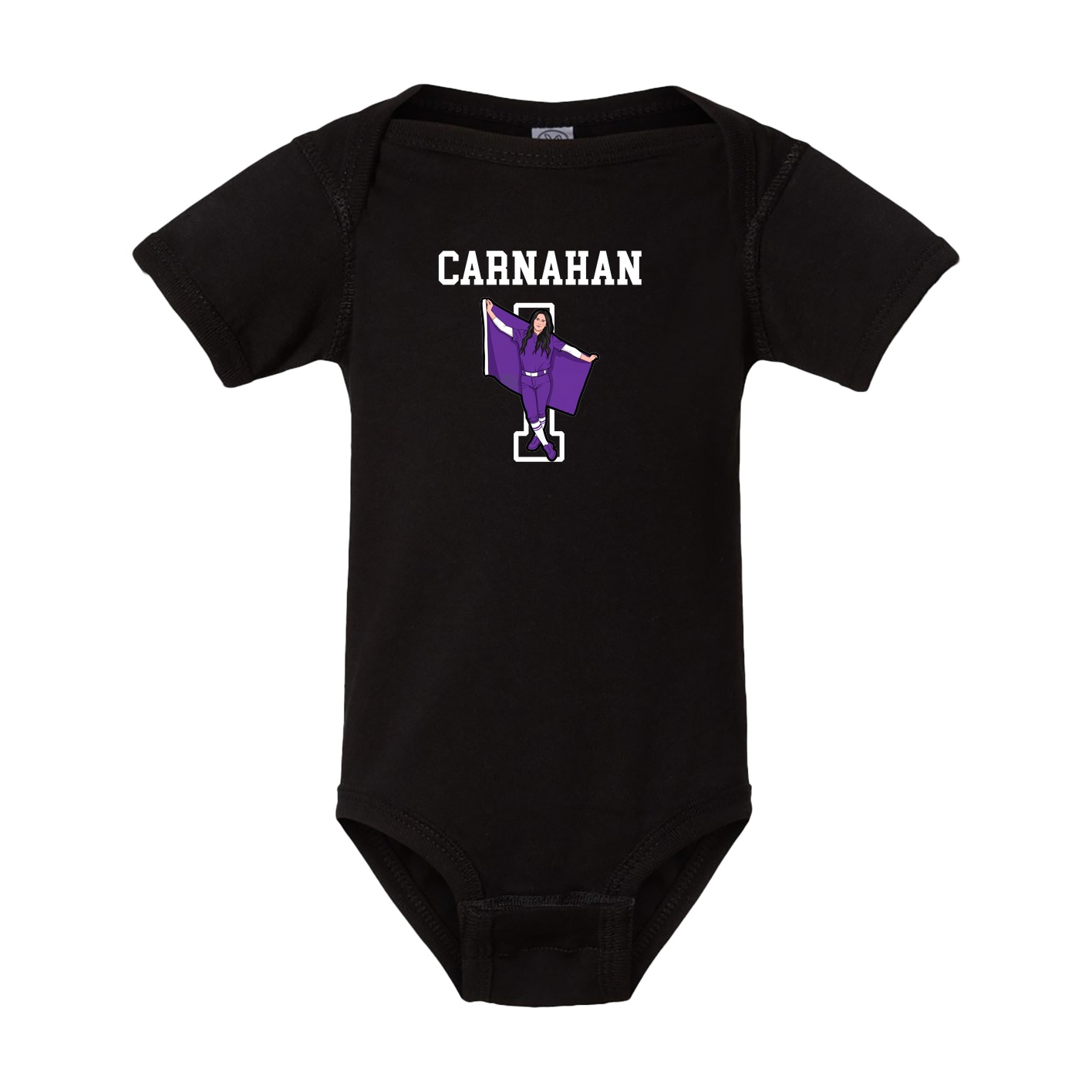 Baby Onesie — Shirsey in Black