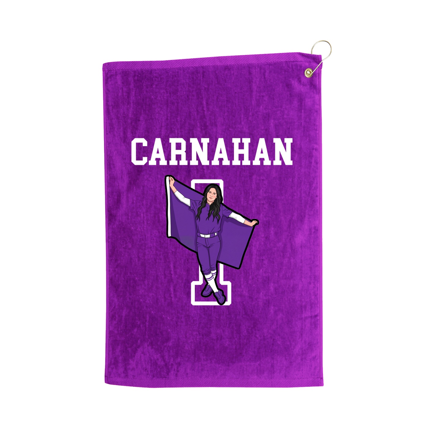 Golf Towel — Shirsey in Purple