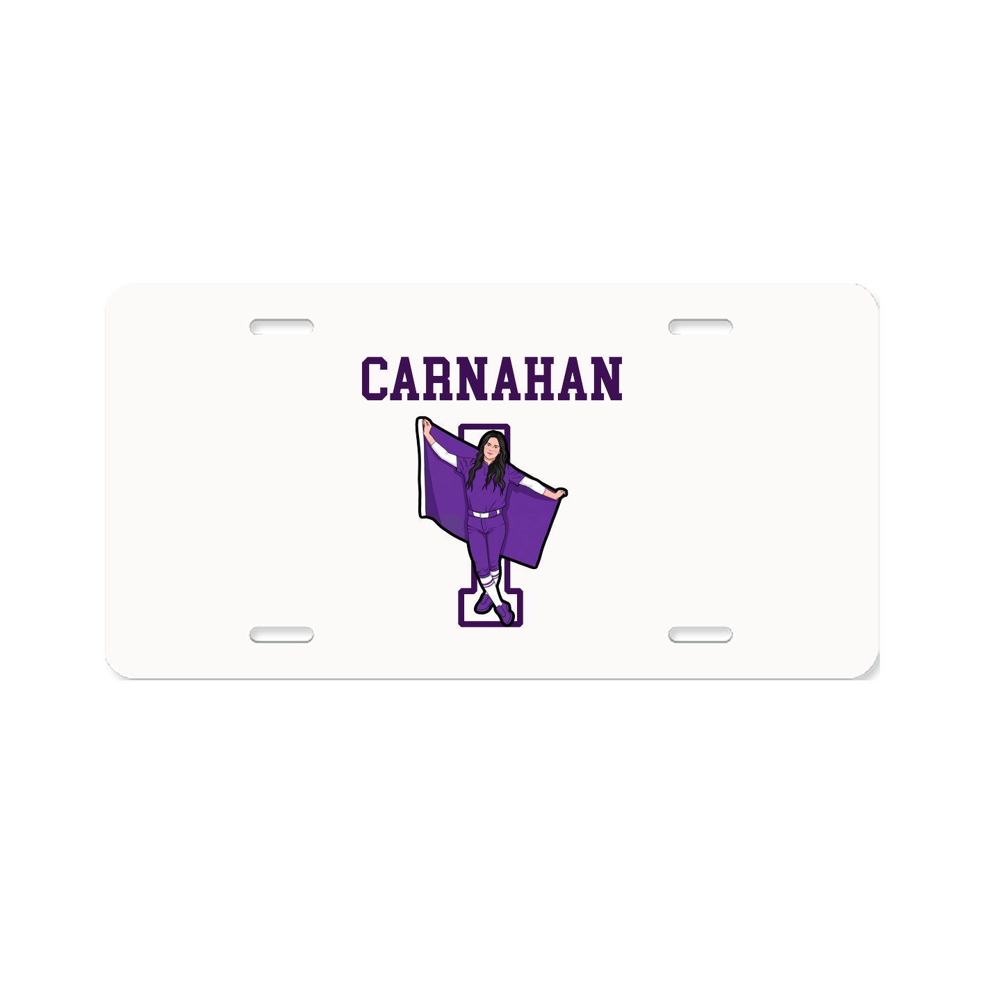 License Plate — Shirsey in Classic