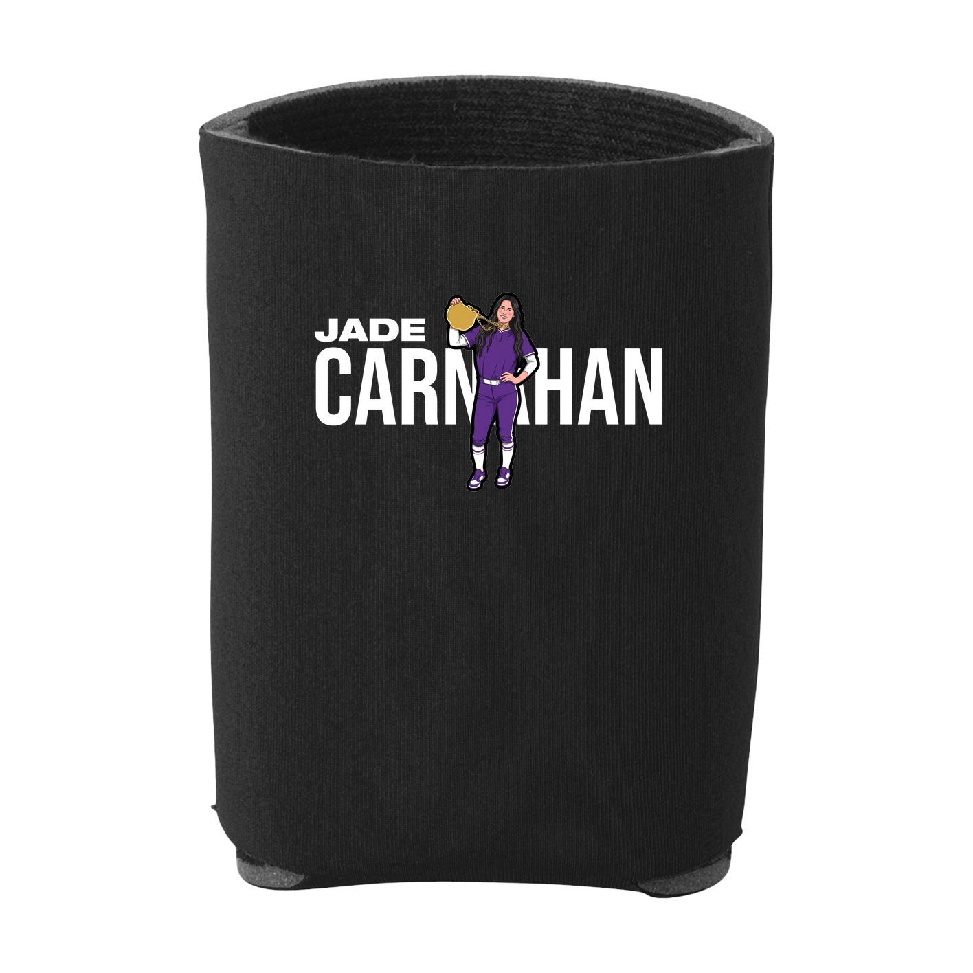 Can Holder — Player Name in Black