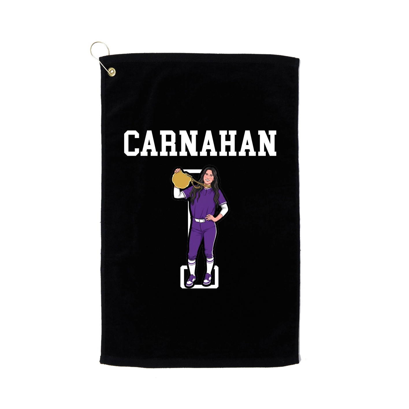 Golf Towel — Shirsey in Black