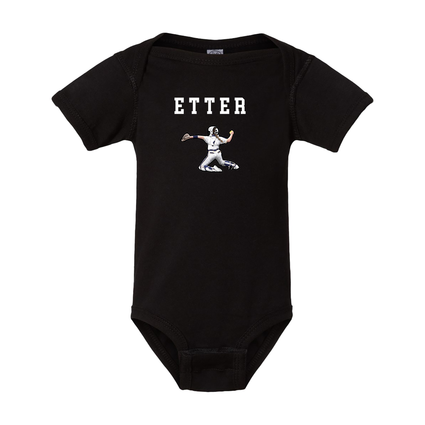 Baby Onesie — Shirsey in Black