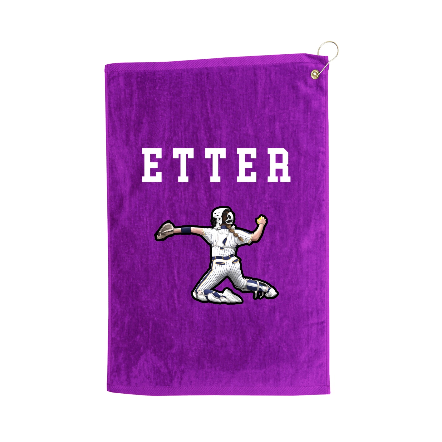 Golf Towel — Shirsey in Purple