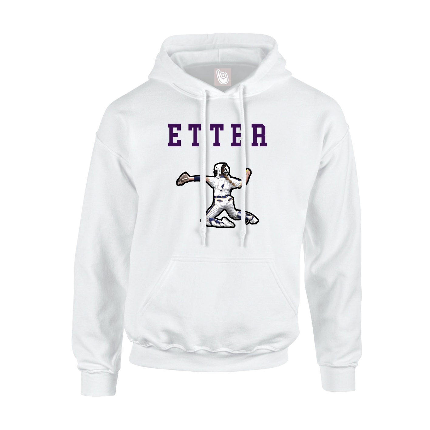 Youth Hoodie — Shirsey in White