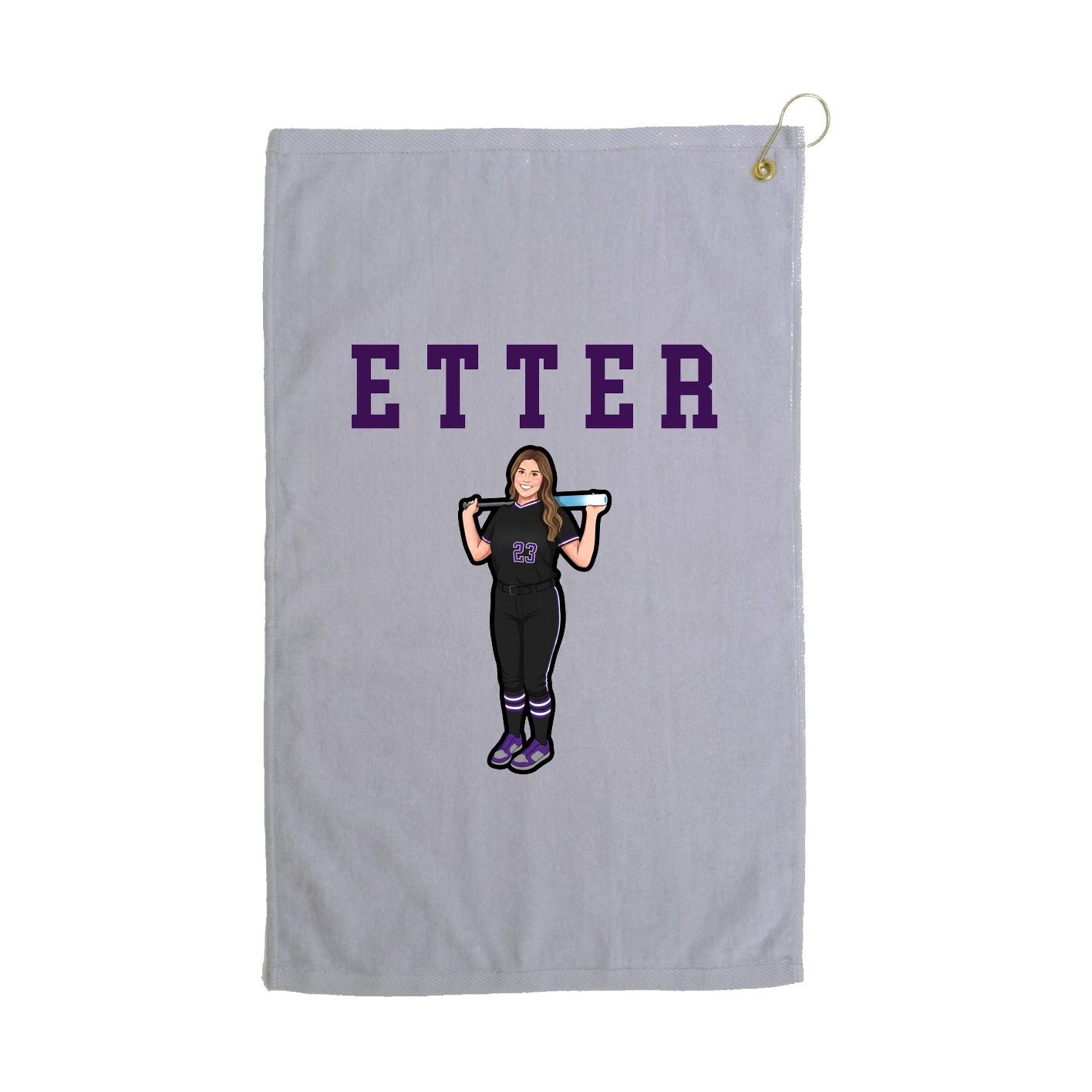 Golf Towel — Shirsey in Grey
