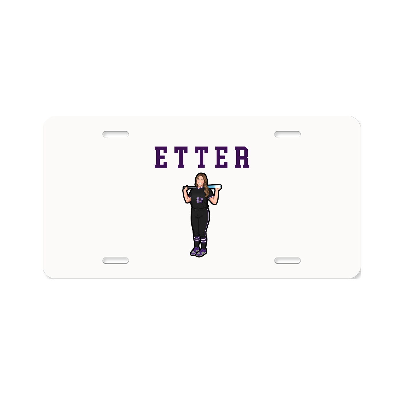License Plate — Shirsey in Classic