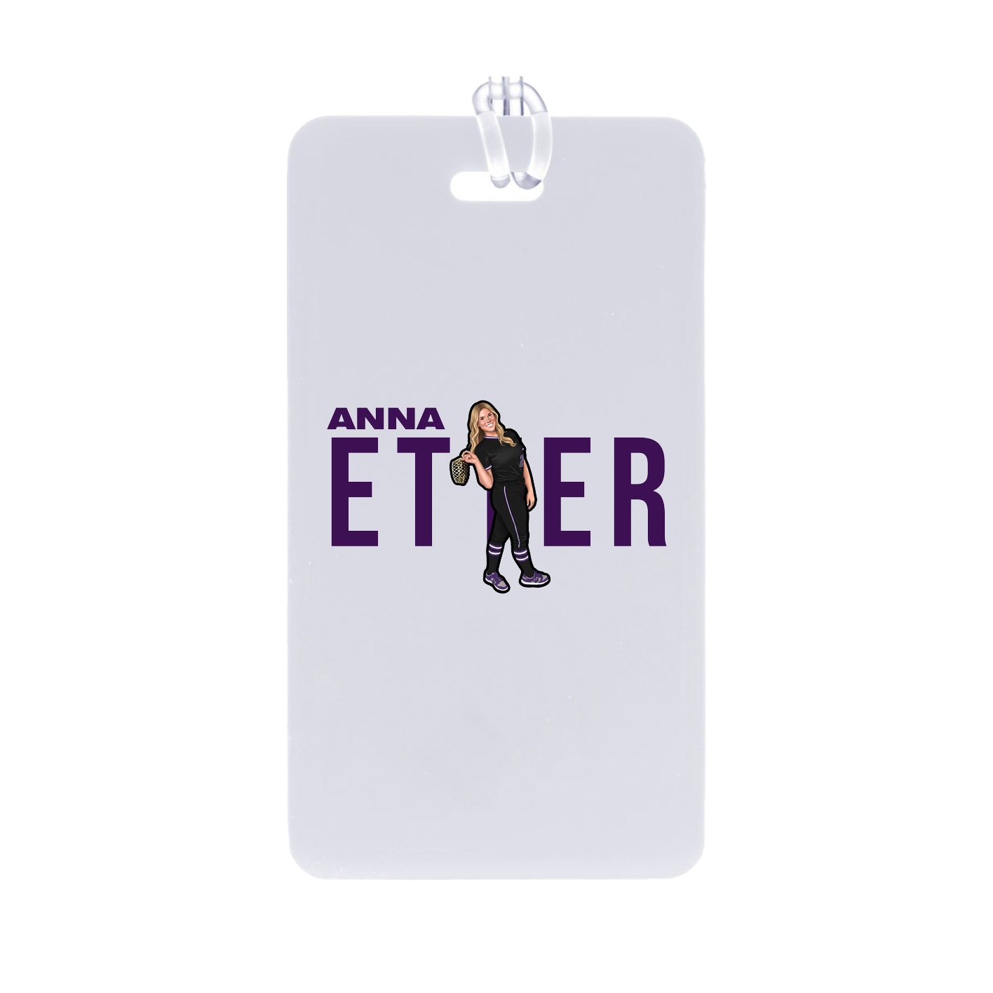 Bag Tag — Player Name in Classic