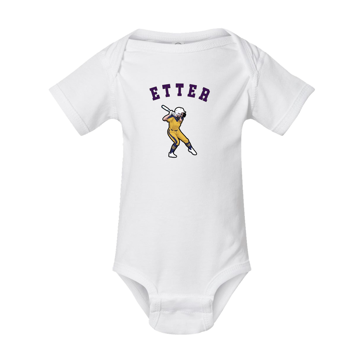 Baby Onesie — Shirsey Arch in White