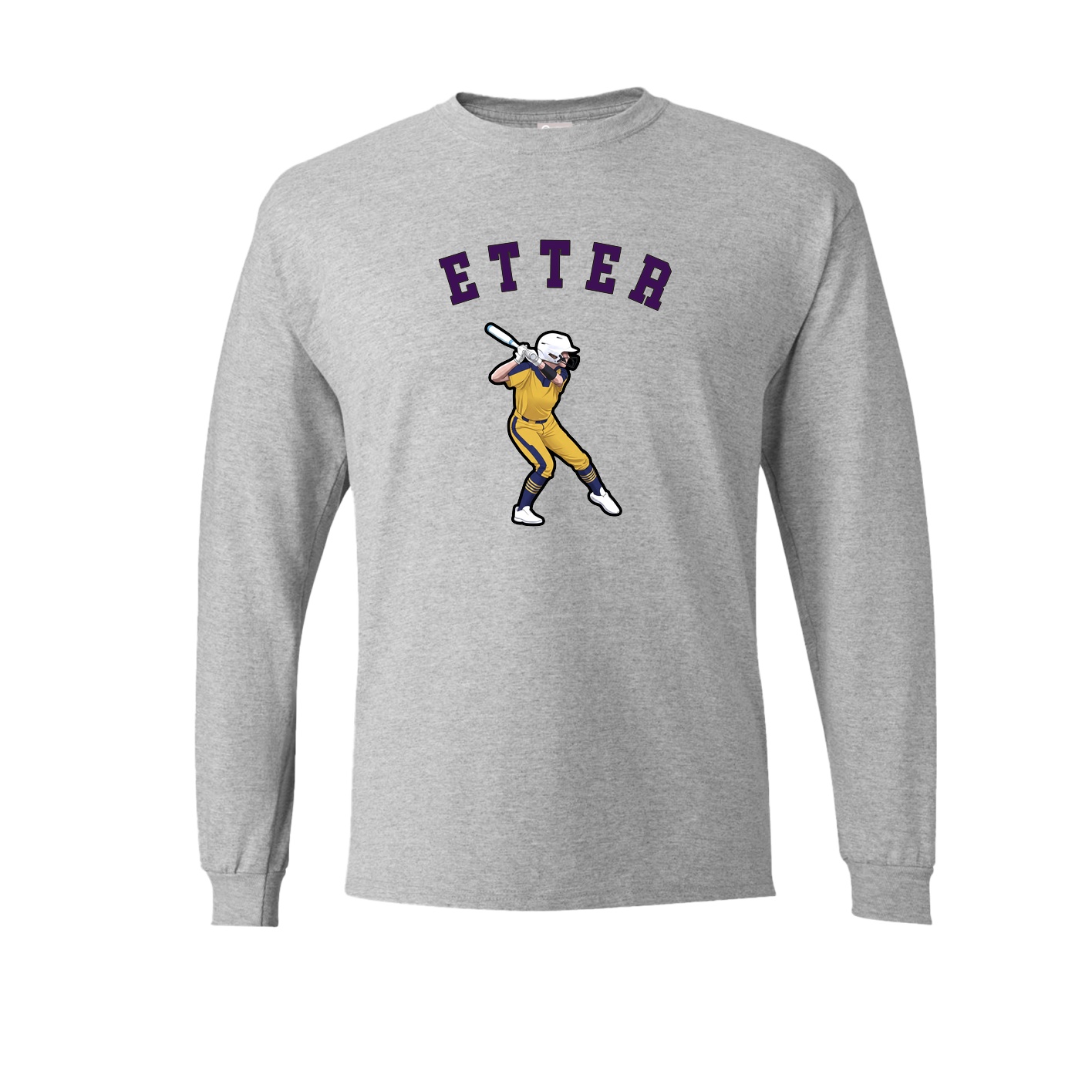 Long Sleeve Tee — Shirsey Arch in Grey