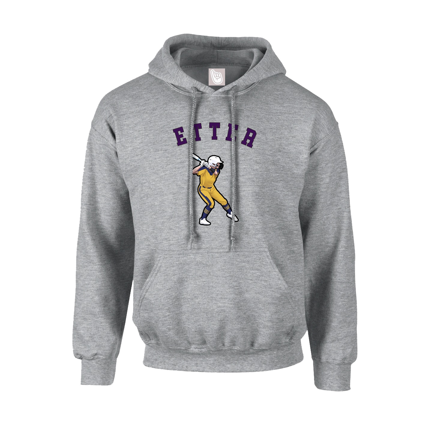 Hoodie — Shirsey Arch in Grey