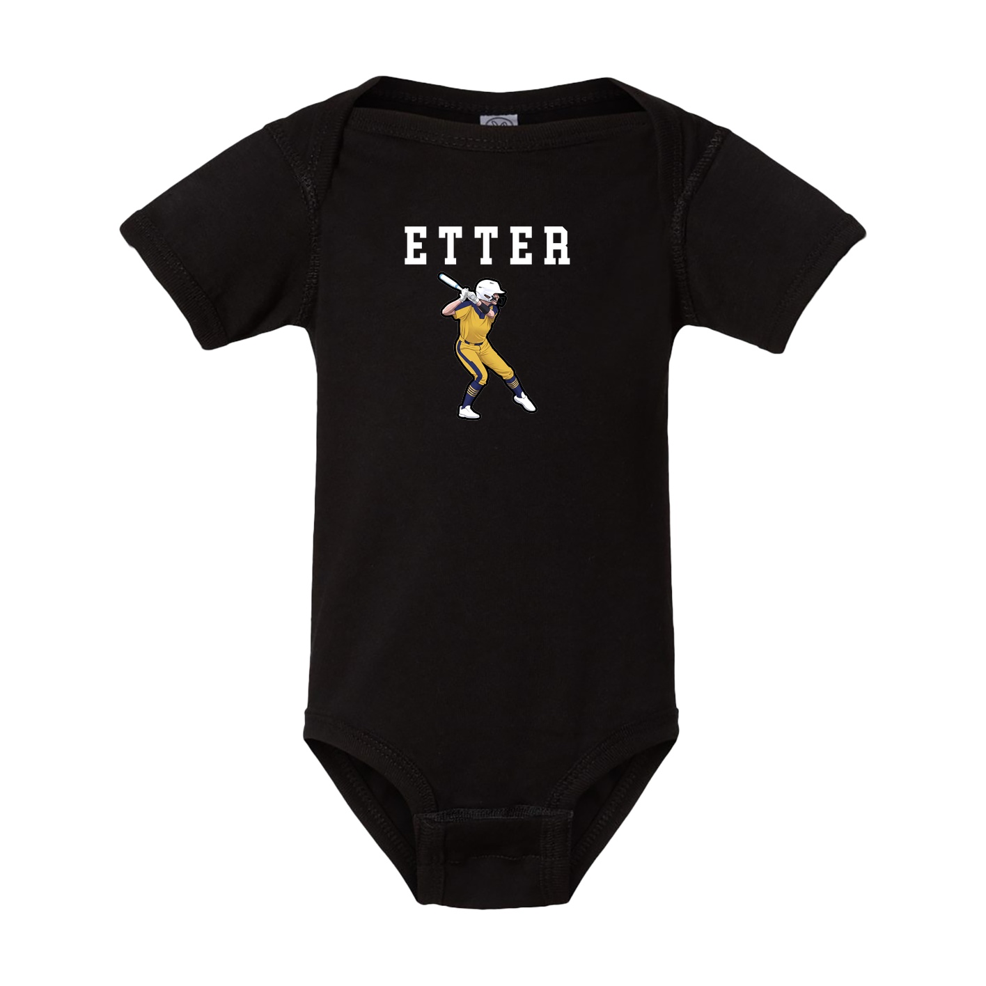 Baby Onesie — Shirsey in Black