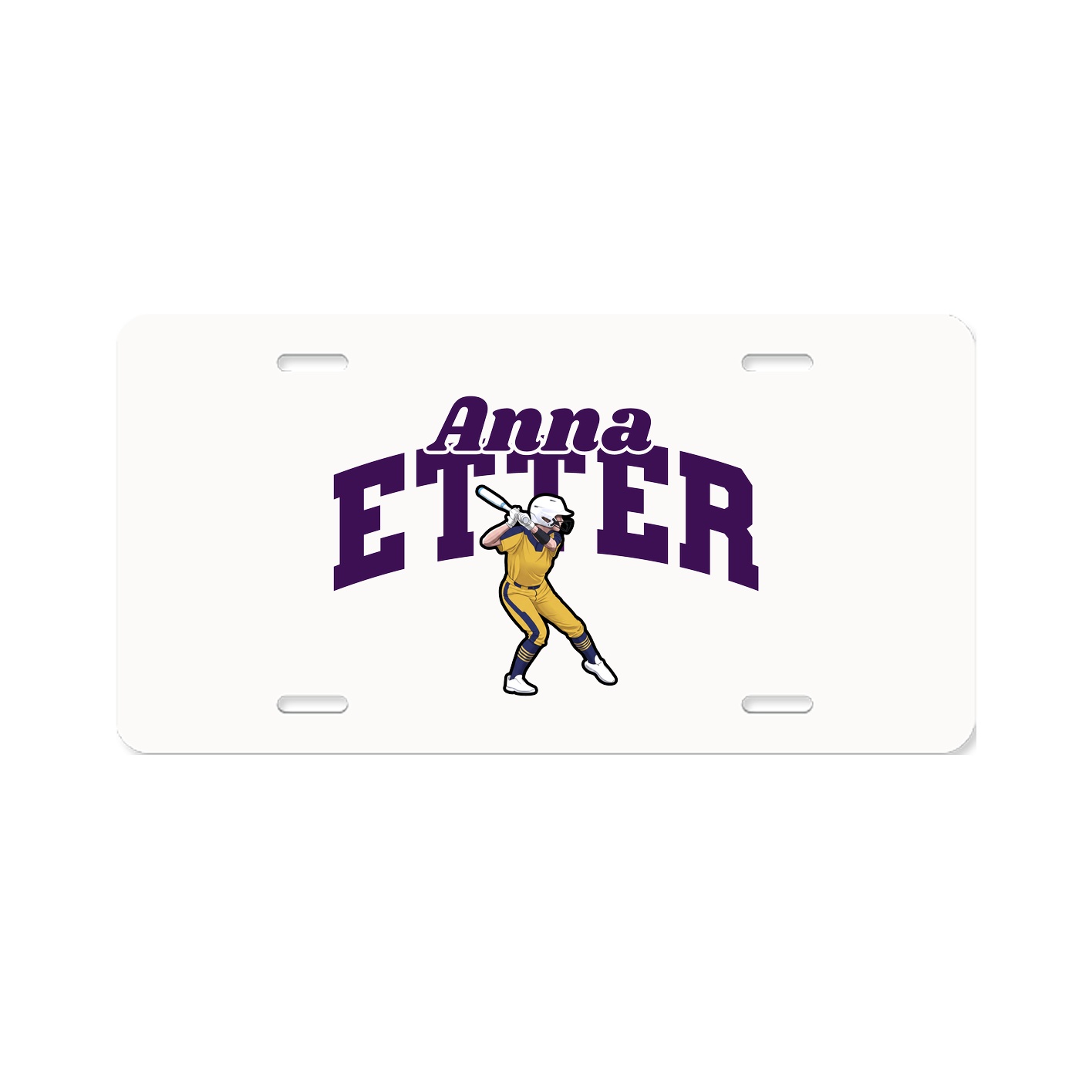 License Plate — Signature Arch in Classic