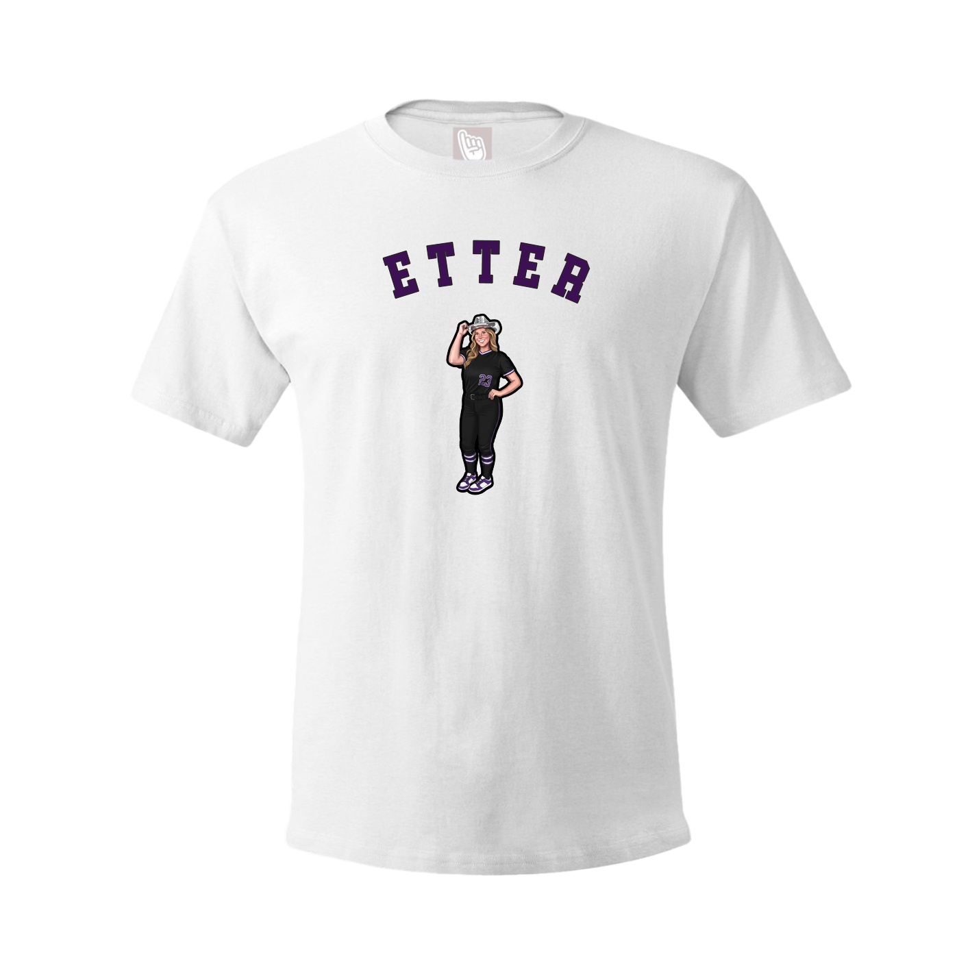 Youth Tee — Shirsey Arch in White